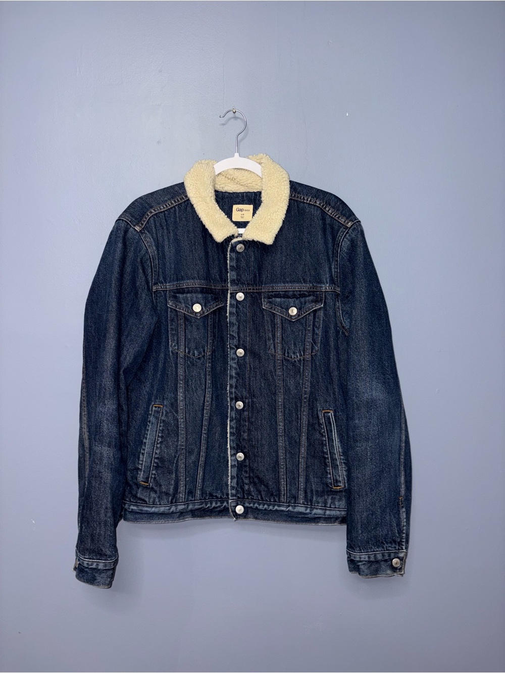 Gap | Sherpa Jean Jacket | Size Large